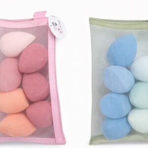 شنطة بيوتى بليندر 7 حباتBeauty Blender 7-piece bag
